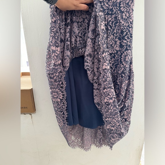 Eliza J Floral Lace Fit-and-Flare Dress - Picture 8 of 10